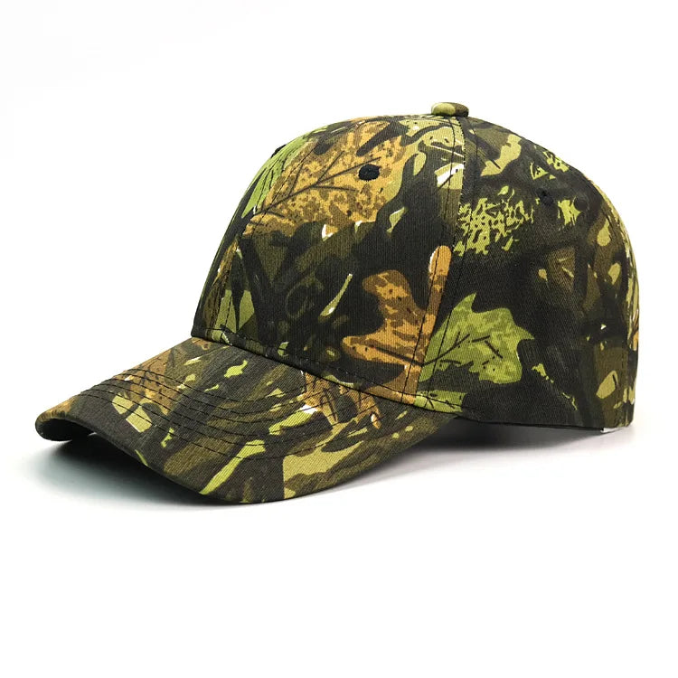 WoZhen Casual Style Twill Cotton Cat Full Customized Camouflage Hats for Men