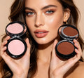 Own Brand Cosmetics Private Label Face Makeup Long Lasting Setting Pressed Powder Female Makeup Foundation for Black Women 70g