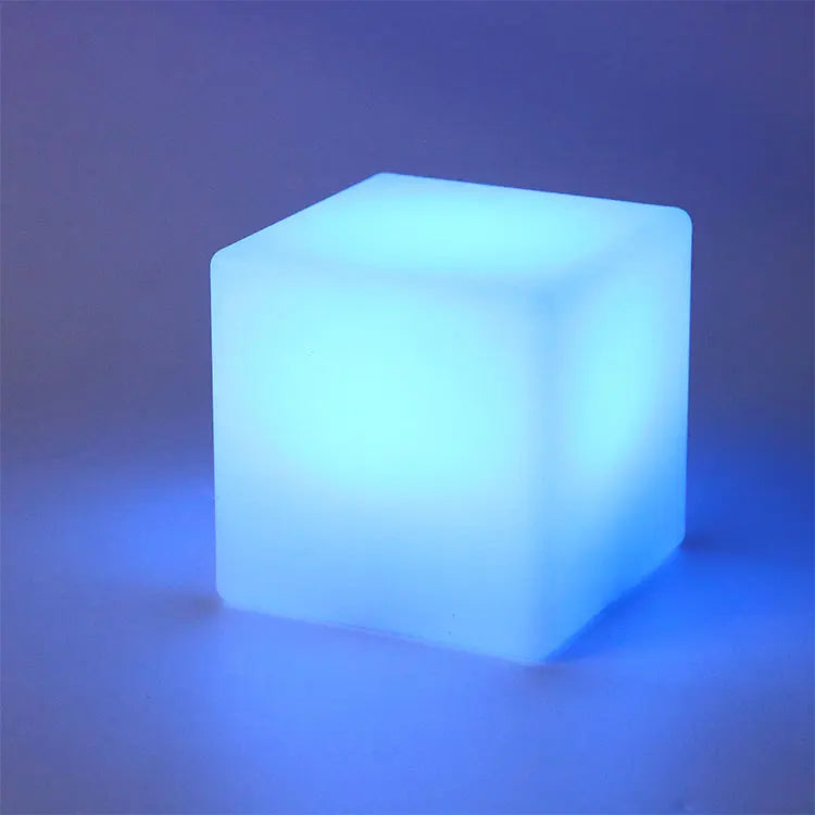 Led Cube Light Outdoor Led Cube Stool Optional Waterproof Color for Party Events
