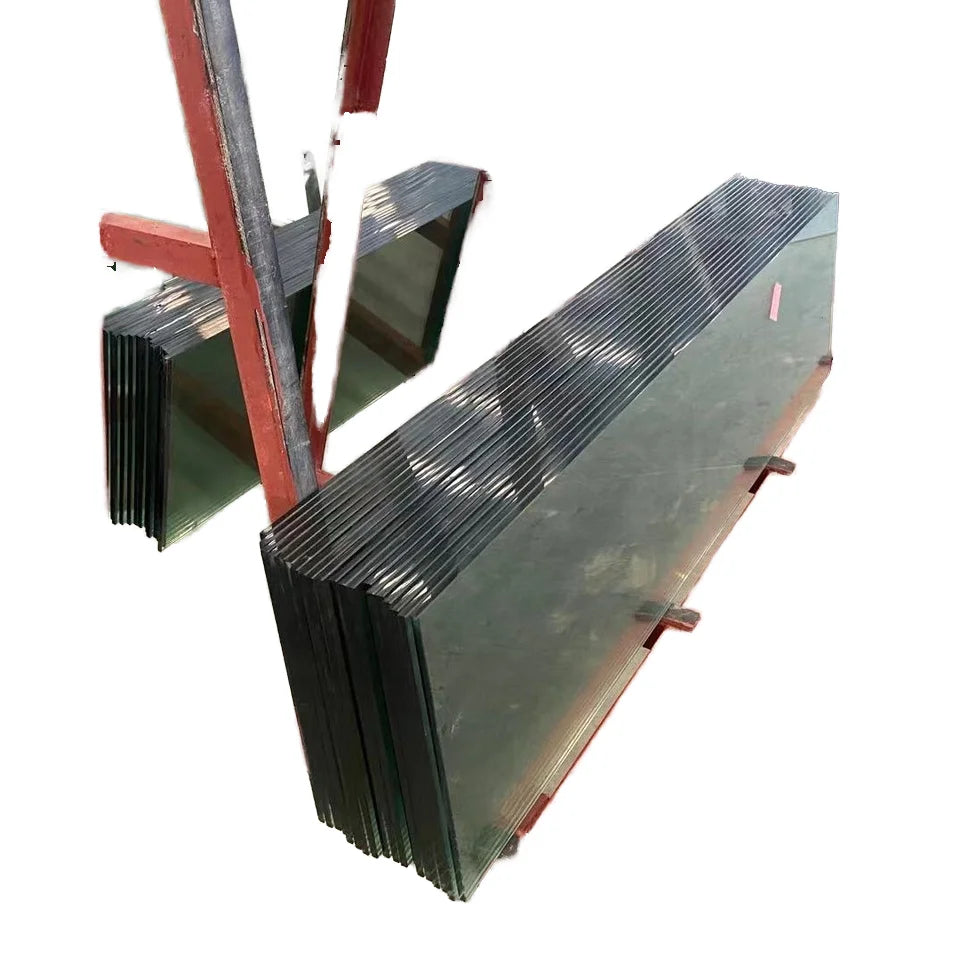 Factory Direct 3-19mm Clear Low-E Toughened Industrial Tempered Glass Outdoor Windows Solid Safety Insulated Bathroom Staircase