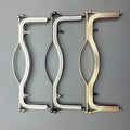 New Type 27cm 17cm Wallet Hand Pull Accessories Retro Bag Handles Lock Clasp Buckle Purse Frame