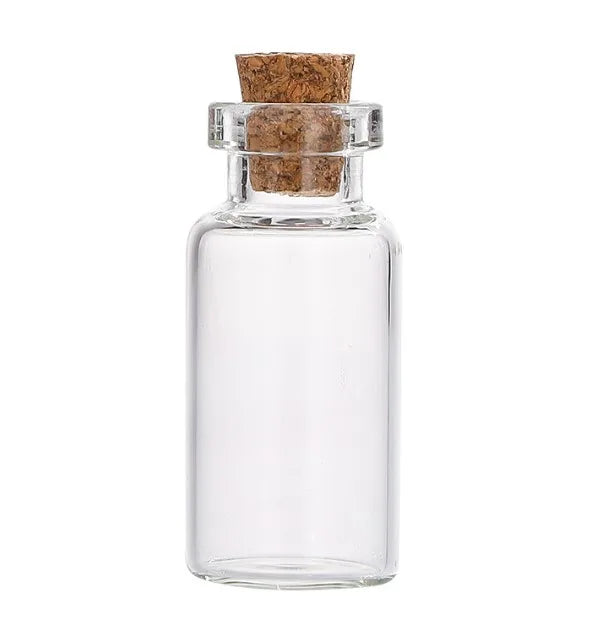 Wholesale Thickened Bottle Drift Bottle Trinket Separate Tube Bottle with Cork Stopper
