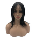Popular Silk Wig 7x10 cm Silk Base Natural Top Hairline Toupee Machine Made Wigs Human Hair