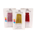 New Arrivals 5pcs Spiral Birthday Cake Candles Holders Candle Colorful Happy Birthday Wedding Decoration Candles Toppers