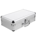 Portable Aluminum Alloy Toolbox Customizable Outdoor Travel Flight Case Home Storage Luggage Organizer Safety Box OEM Supported