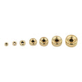 Wholesale No Fade Jewelry Beads Real 14K Gold Filled Roundels Spacer Beads for Jewelry Making