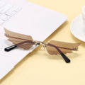 Superhot Eyewear 43500 Fashion 2020 Sun Glasses Women Ladies Rimless Angle Sunglasses