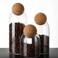 Large Capacity Food Seal Wooden  Plug Storage tank Borosilicate Glass tank