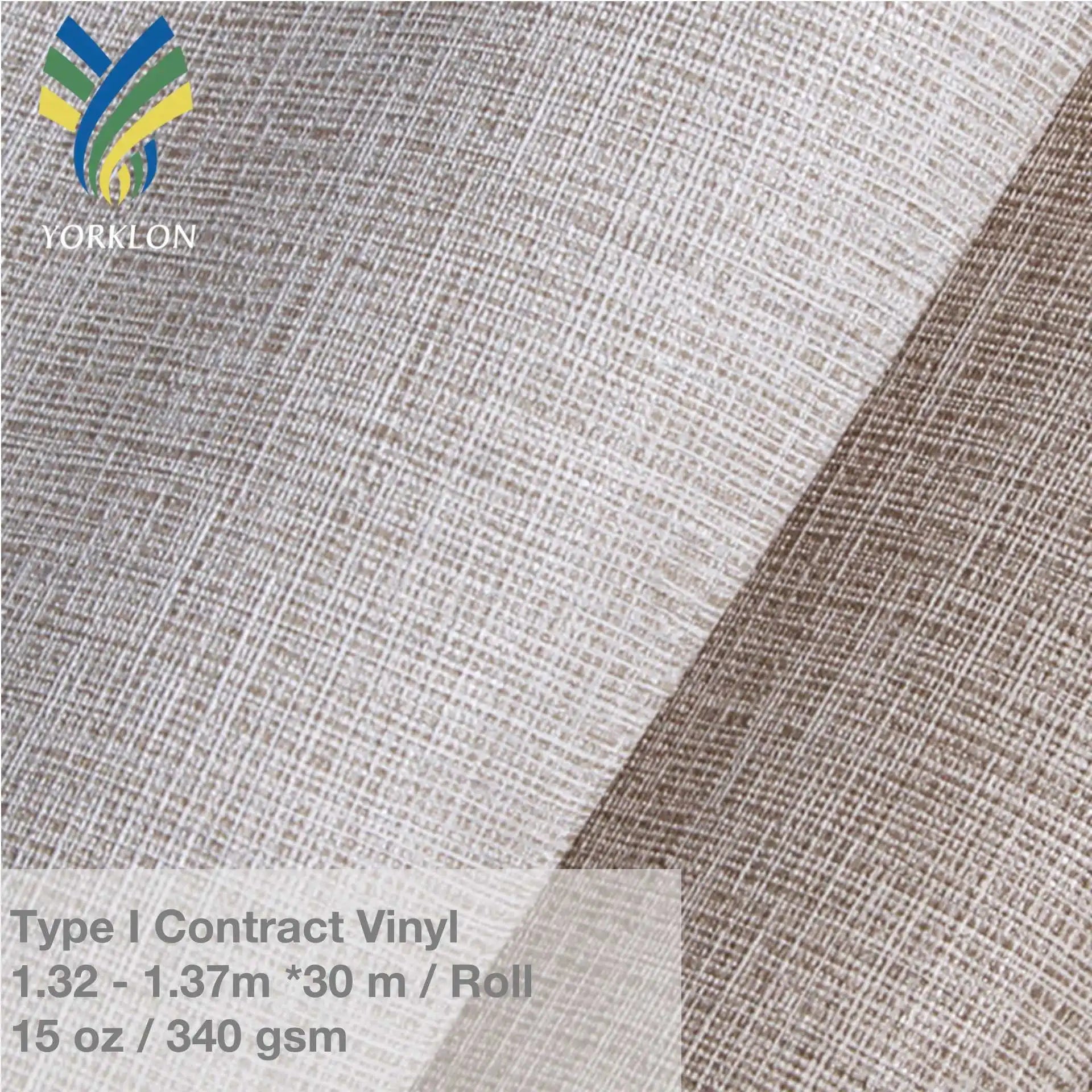 ELEGANT - Modern Wall Decoration Fabric Backed Vinyl PVC Wall Paper Wall Coverings Wallpapers for Bedroom
