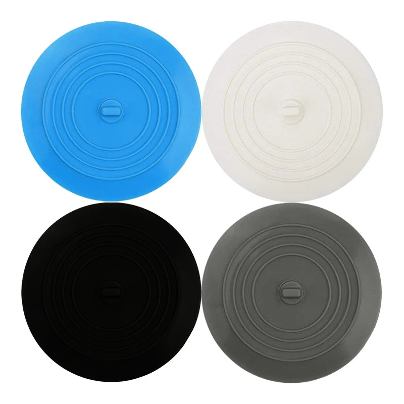6 Inches New Design Round Shape Silicone Bath Stopper Bath Tub Drain Cover for Kitchen  15cm Bathroom Silicone Sink Cover