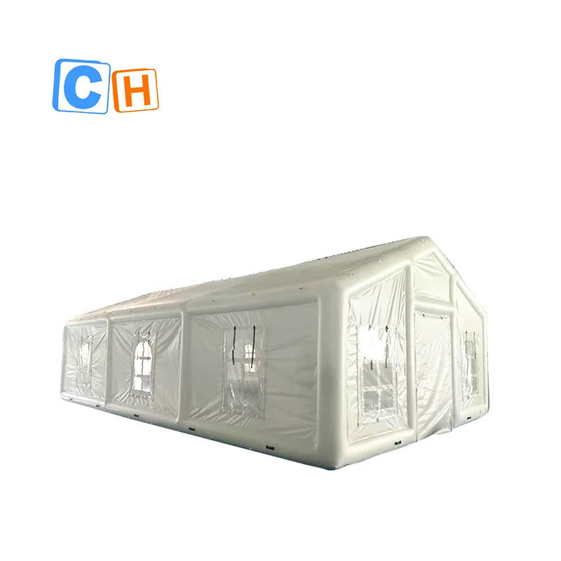 Custom Multi Persons Camping Tent Waterproof Inflatable House Air Big Tent Outdoor House Ten Inflatable Tent