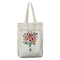 DIY Needlepoint Kits Embroidery Starter Kit for Beginners with Embroidery Pattern Canvas Tote Bag