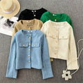 S-2XL New Autumn and Winter Jackets Women's Fashion Short Fashion Celebrity Top Versatile Casual Coat