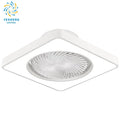 XD2 48cm Small Modern Bladeless Ceiling Fan Led Light Remote Control Flush Mount Home Bedroom Children Invisible Dimmable