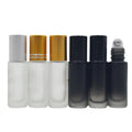 Custom Design 10ml 15ml Eye Cream Roll on Glass Bottle Perfume Metal Ball Roller Bottles