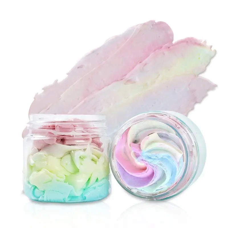 For Skin Care Lightening rainbow Fragrance Moisturizing Raw Lotion Pure Cream Natural Shea Rainbow Body Butter