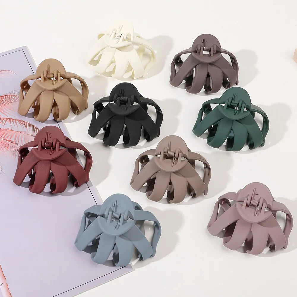 Irregular Headdress Eight Claw Hair Clip Japan and South Korea Simple Hair Clip Geometric Shark Clip Hair Jewelry
