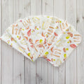 Reusable Unpaper Towels Prints Cloth Washable Cotton Flannel Napkins for Kitchen Paperless