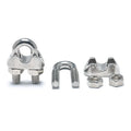 M3 U-Bolt Malleable SS304 Wire Rope Clamp DIN1142 Cable Clamp Wire Rope Clip