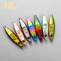 SUPERIORFISHING 40g 80g 60gRattle Jig Lead Metal Slow Jigging Saltwater Shore Casting Jig Bait Fishing Lure TB02