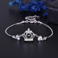 Wholesale Romantic Gift for Women 925 Silver Sterling Bracelet 100 Different Languages I LOVE YOU Projection Bracelet Memory