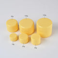 Empty Hair Gel Jar Personal Care Can Cosmetic Face Eye Cream Plastic Jar Customized Color And Logo