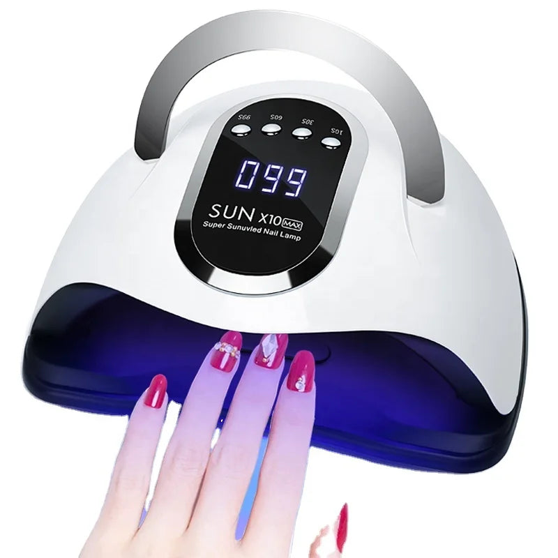 Professional 80W Nail Dryer with 66LEDs Powerful UV LED Lamp for Drying Gel Polish Smart Sensor Manicure Machine