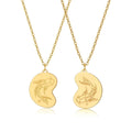Milskye Fashion Fine Jewelry for Women 2026 14k Gold Plated 925 Silver Fish Duo Necklace