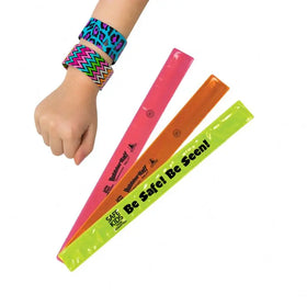 Promotional PVC Slap Bracelet Ruler Wristband Silicone Snap-on Music Gift Band Slap Wristband