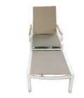 Factory Cheap Garden Furniture Sling Chaise Lounge Outdoor Leisure Cheap Lounger Chair