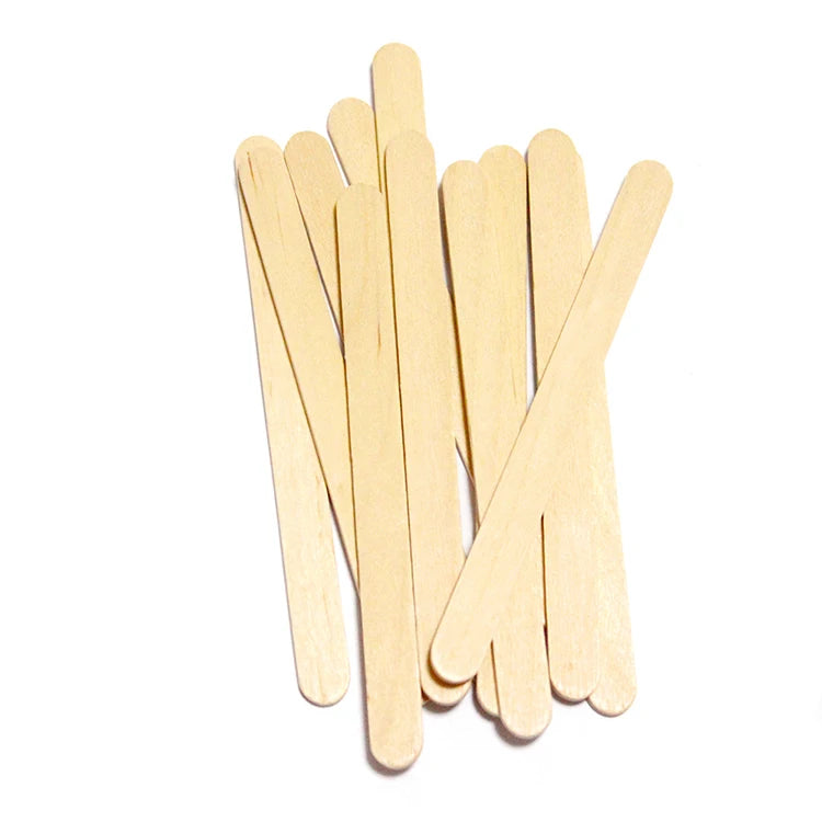 Best Price Wholesale Eco-Friendly Birch Wood Odorless Tasteless Ice Cream Sticks Bulk Pack ISO9001 Certified Freezer Safe for