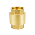 TMOK Female Thread DN25 1" Brass Lift One Way Valve Non-return Spring Loaded Check Valve