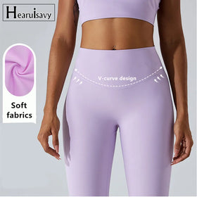 Custom Logo Soft Breathable Workout Yoga Leggings Scrunch Butt Lifting Fitness Pants Tights High Waist Yoga Leggings for Women