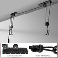 Yonk Steel Heavy Duty Kayak Storage Lifts-Overhead Pulley System with 120lb Capacity for Canoes Bikes Ladders