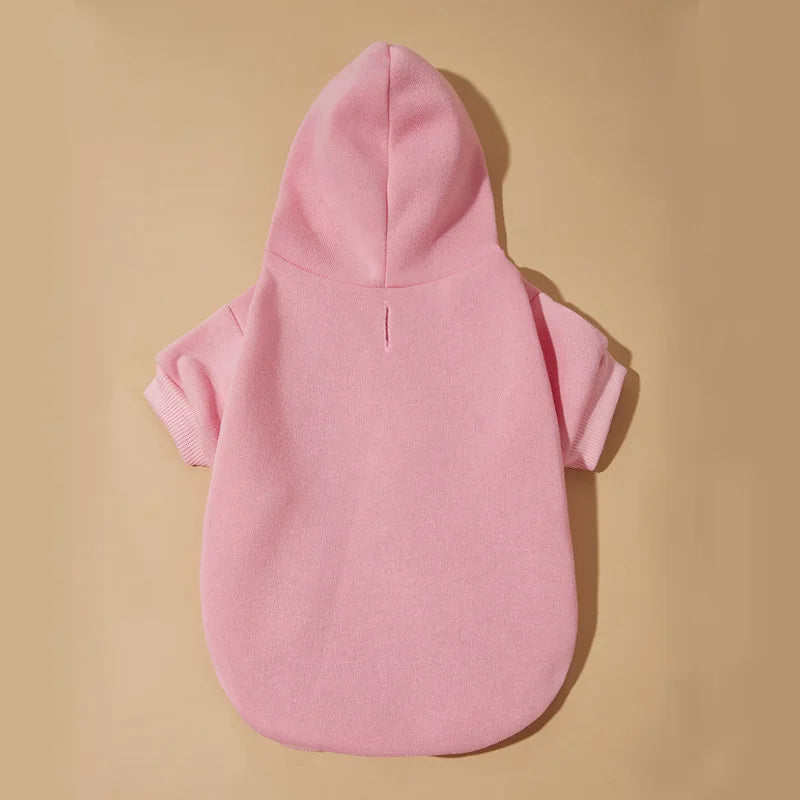 Outdoor Dog Coat Personalized Puppy Clothing Pet Clothes with Leash Hole for Dog and Cat Sweatshirt Pet Dog Hoodie