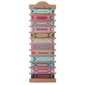 Adjustable Nepal Woven Friendship Bracelet 12pcs Fashion Charm Bracelets with Sliding Knot Closure