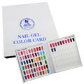 120pcs Good Offer Nail Art Samples Color Swatches Cardboard Nail Color Chart Display Book