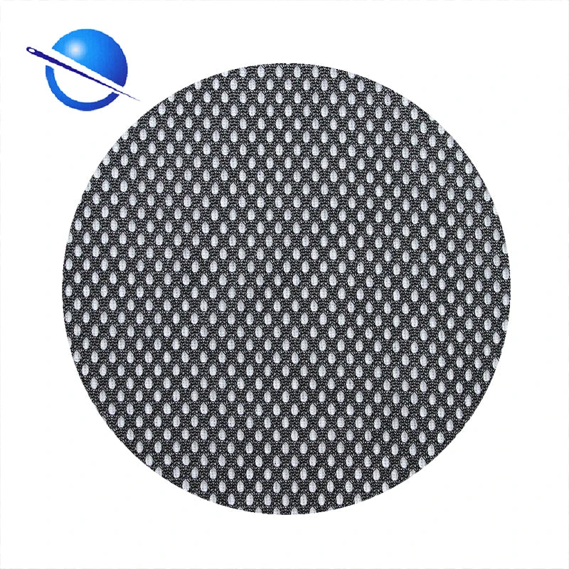 FDY 50D Polyester Micro Mesh Fabric for Sports Shoes Upper 100% Warp Knitted Fusible Lightweight for Boys' Car and Toy Use