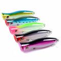 125mm 40.3g Popper Fishing Lures Tuna Trolling Top Water Lure Plopper Pencil Crankbait Tackle Artificial Bait