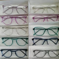 Transparent Color Change Color Acetate Eye Glasses Frame Optical Eyeglasses for Men or Women Round Acetate Spectacle Frames