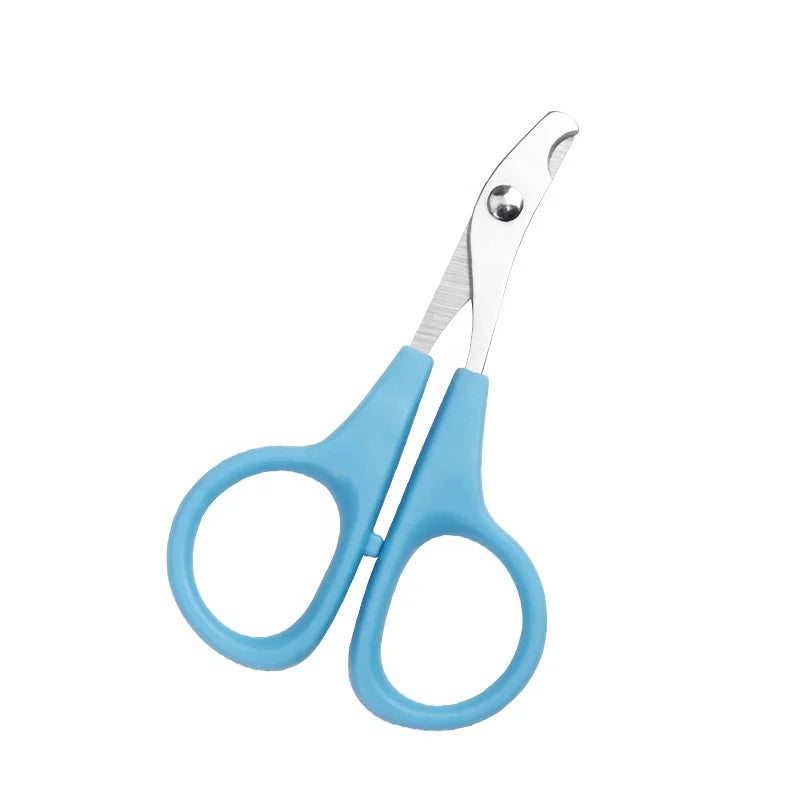 Soft Grip Cat & Dog Nail Clippers Scissors Non-Slip Plastic Handle Beauty Type Stainless Steel Blade Sharp