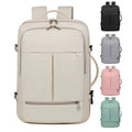 Customizable Laptop Backpack USB Charging Port Waterproof Oxford Carry-on Bag for School/Office Anti-Theft Zipper Closure