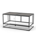 Premium Quality Detachable Glass Reptile Cage Lizard Terrarium with New Design Solid Pattern
