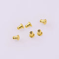 Bullet Shape Stainless Steel Earring Backs Stopper Diy Earrings Accessories Back for Jewelry Making butterfly Clasp