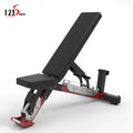 123Sports Fitness Strength Training Workout Adjustable Weight Bench With Movable Pulley