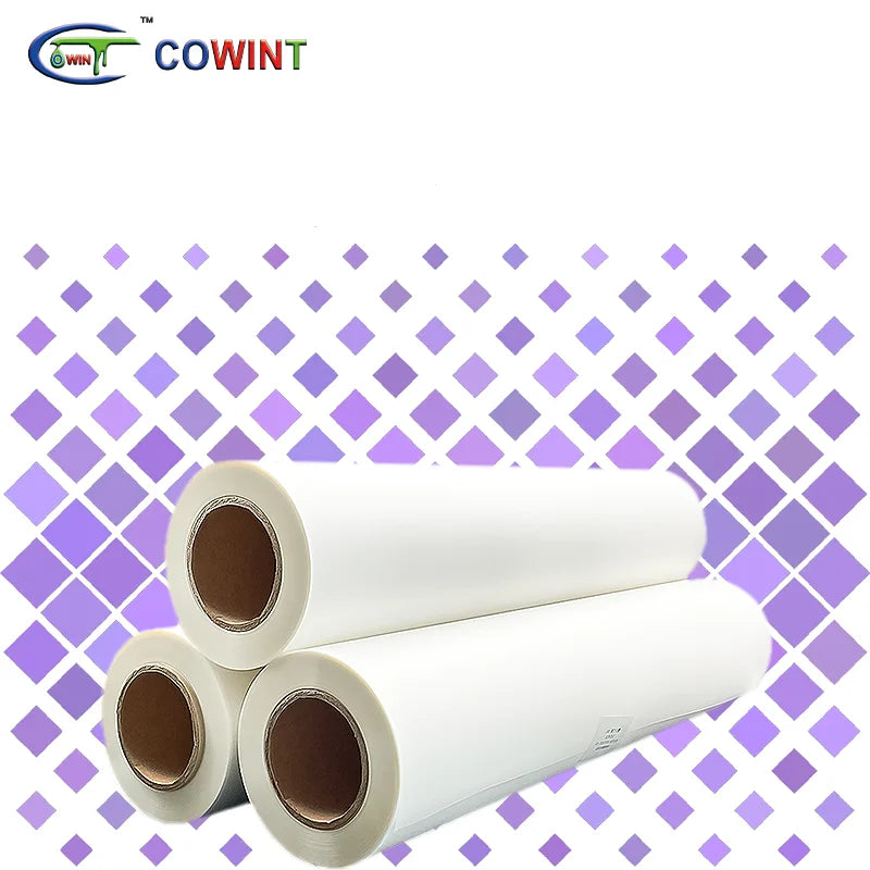 Cowint Direct to Film Prints Pet Rolling Film Transfer Paper for Clothing Applications