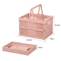 Shunxing Eco-Friendly Durable Multi-Purpose Hot Sale Desktop Folding Storage Basket Creative Collapsible Crate Portable Shopping
