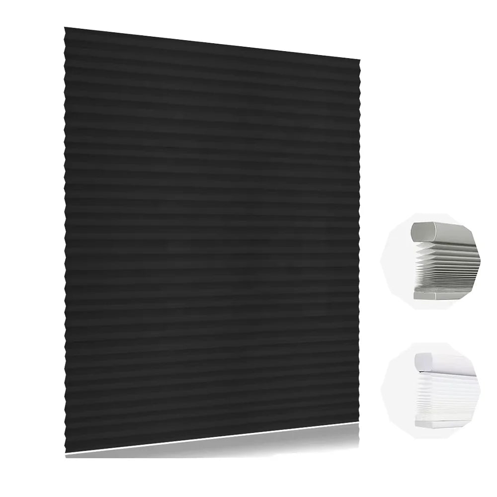 Energy Conservation Damp-proof Cellular Blinds Pleated Blackout Cordless Honeycomb Blinds for Bedroom Living Room