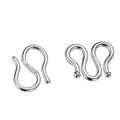 Sterling Silver Gold Plated S-shaped and W-shaped Chain Connection Clasps Accessories