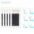 Soft Makeup Volume 5 Leaf Clover Eyelash Lashes 4DW 5DW 6DW 7DW 8DW Shaped YW Lashes Natural Russia Black DD Eyelash Extension